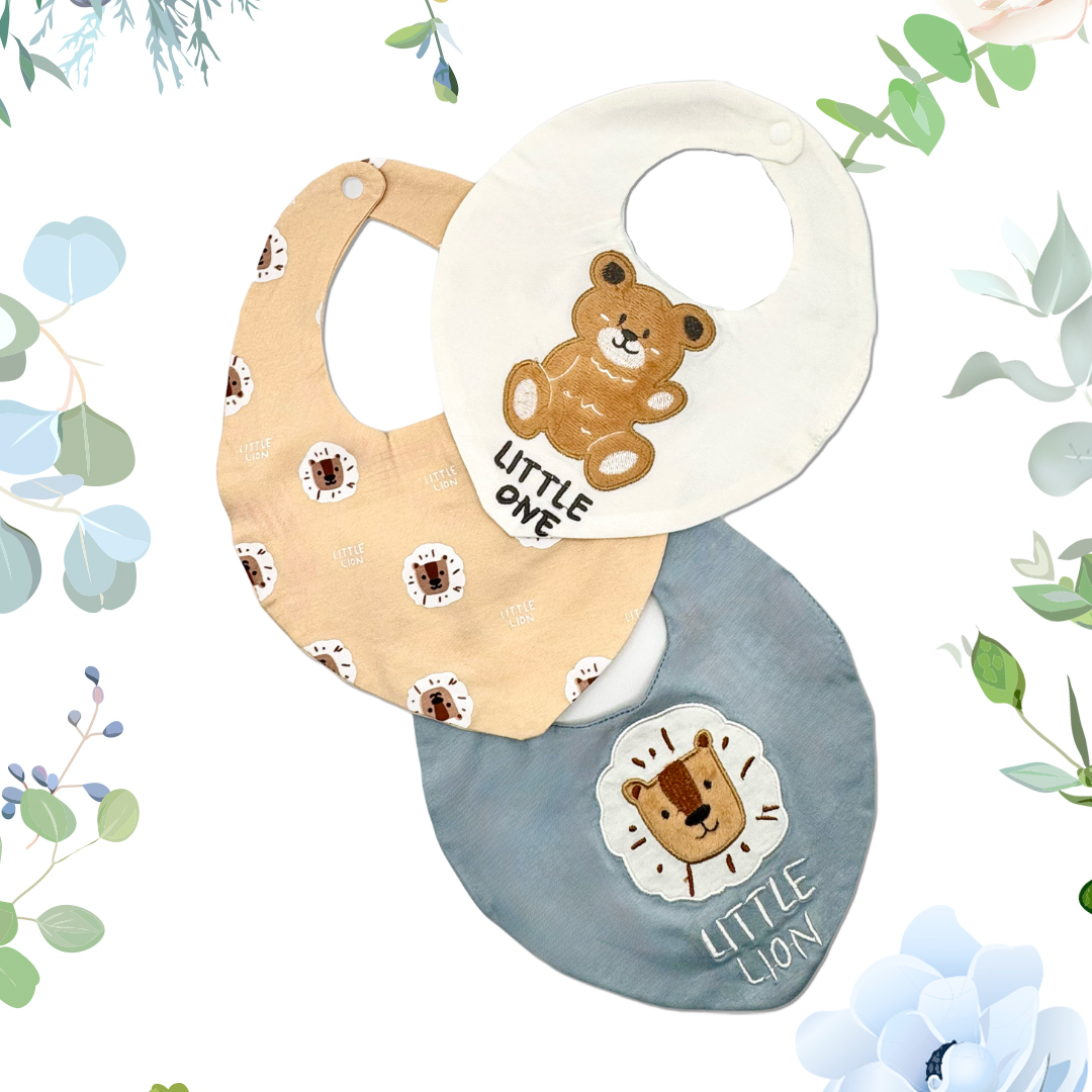 Little One Baby Bibs (set of 3)