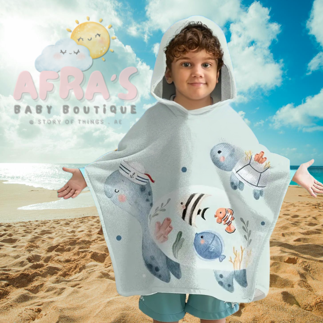 Beach & Bath Poncho Towel