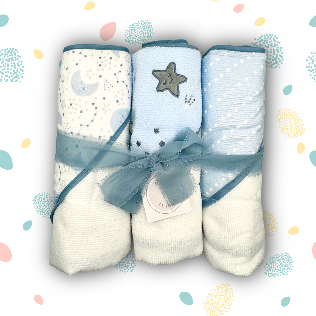 Baby Bath Towel Bundle (set of 3)