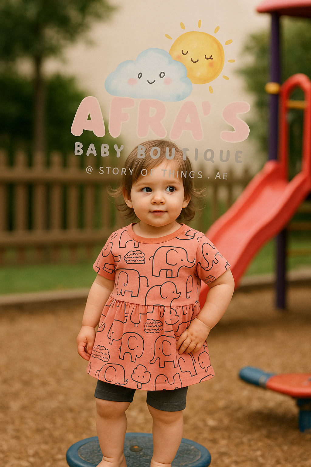 Elephants dress top