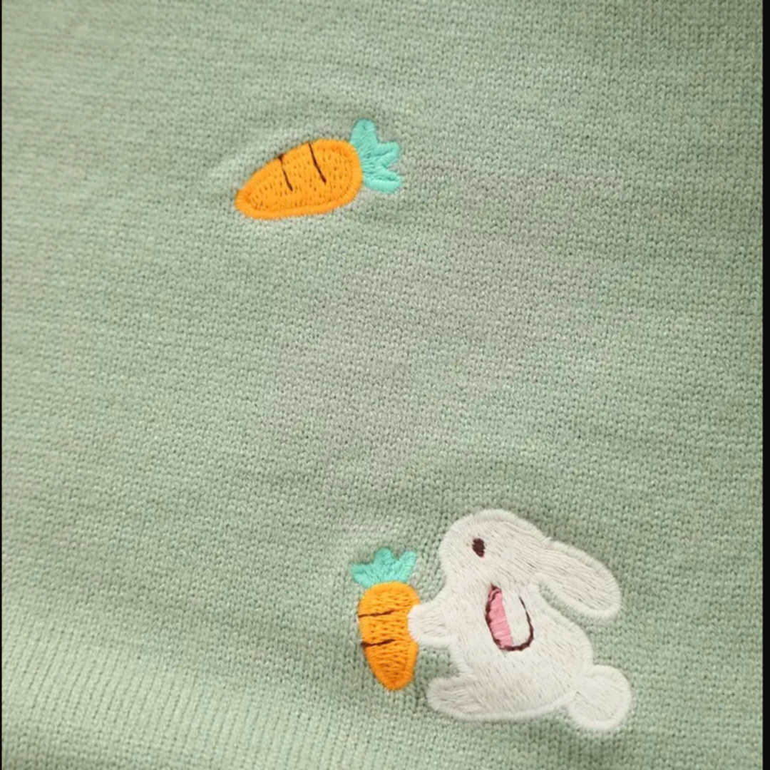 Rabbit & Carrots Knitted bodysuit