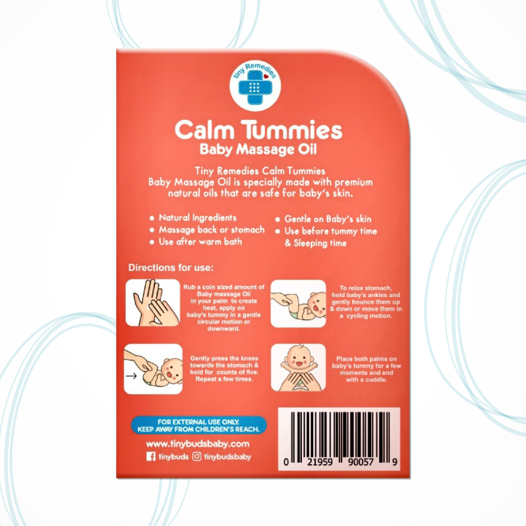 Natural Tummy Massage Oil (30 ml)