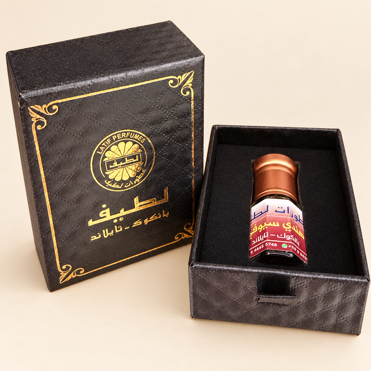 Dihn Oud Hindi Suyufi From Latif Perfumes (1/4 Tola)