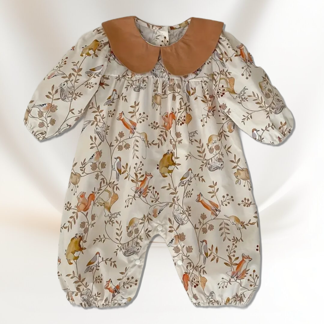 Animals brown Romper