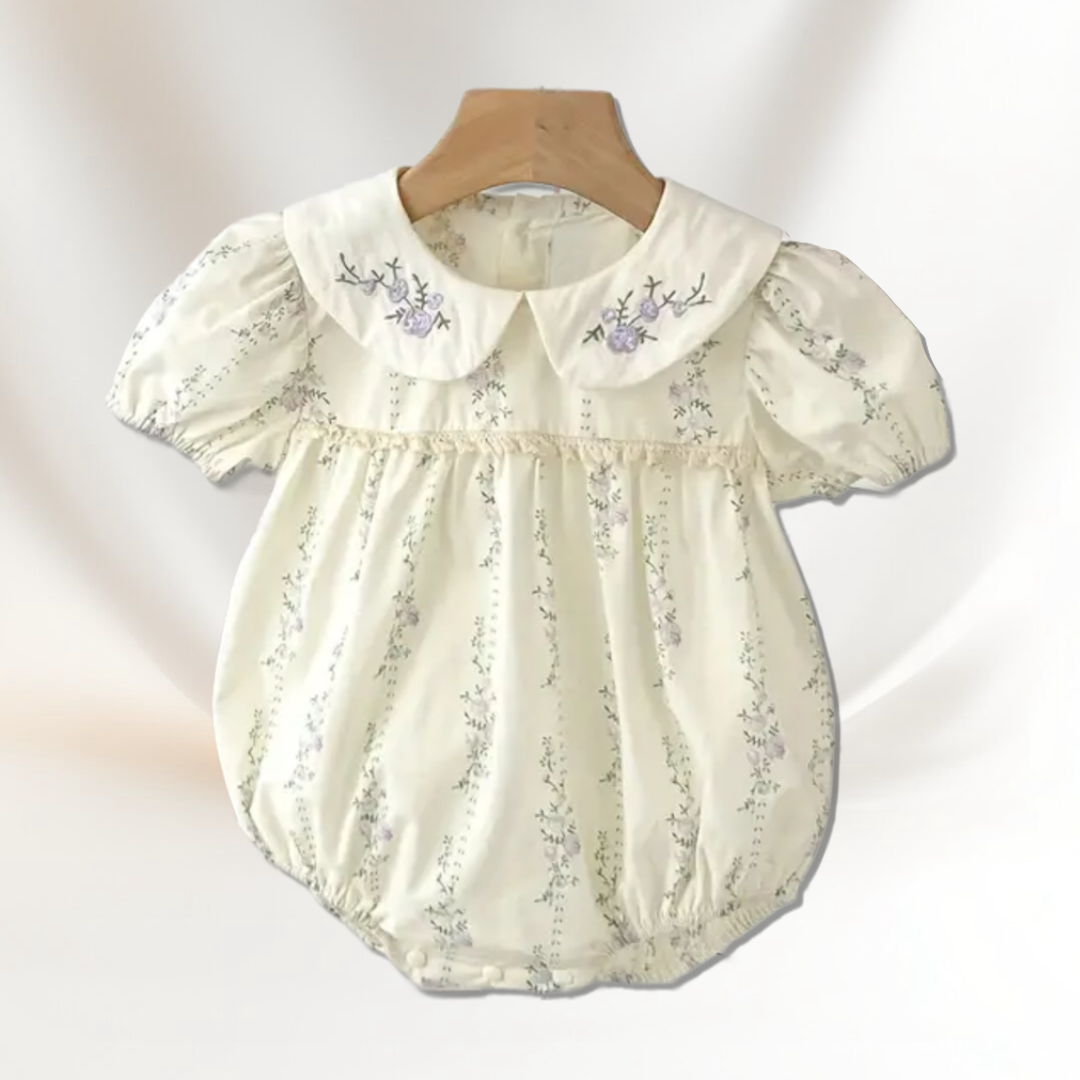 Pastoral style baby girl Romper