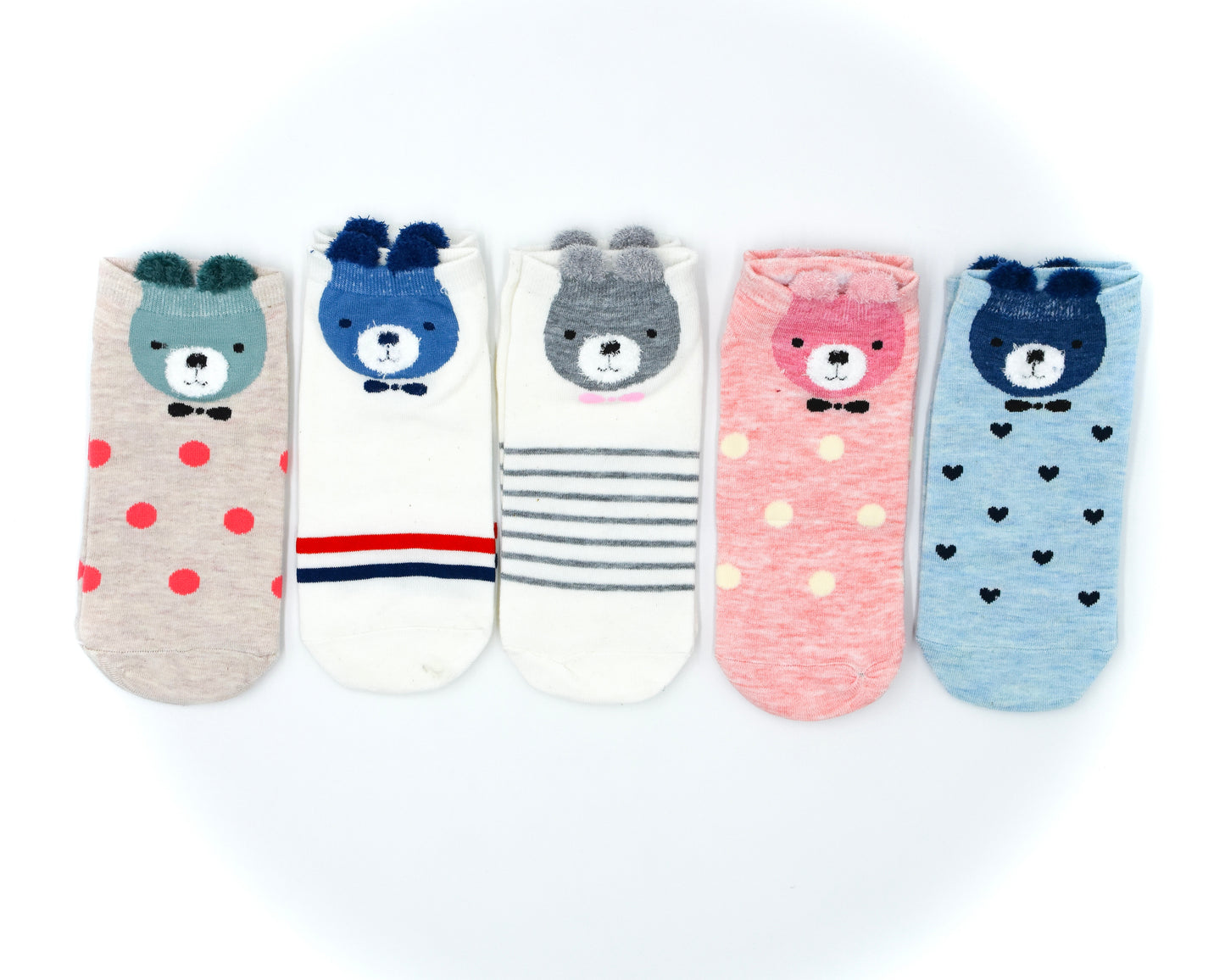 MR. BEAR (SET OF 5 PAIRS)
