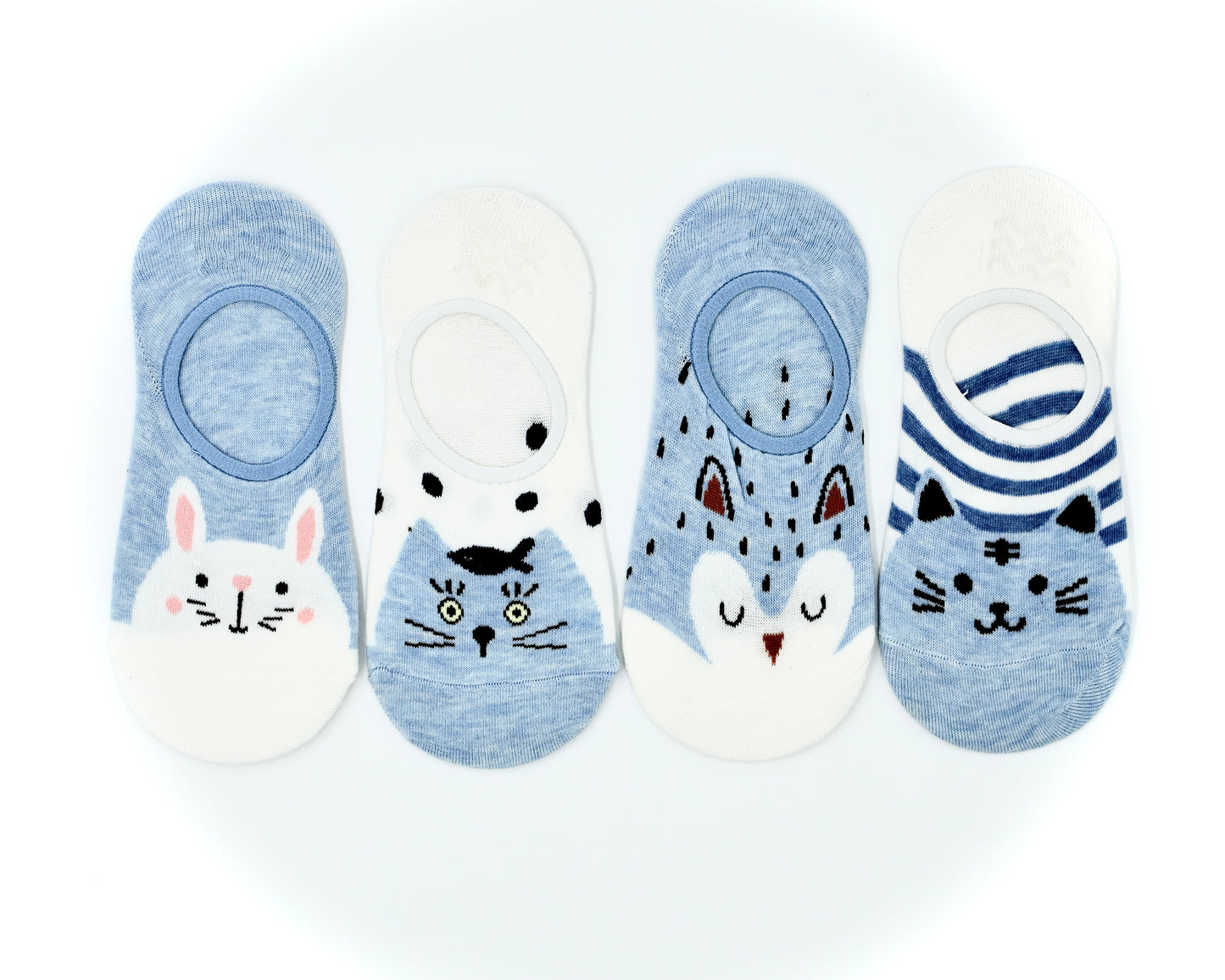 THE CUTE BLUE (SET OF 4 PAIRS)