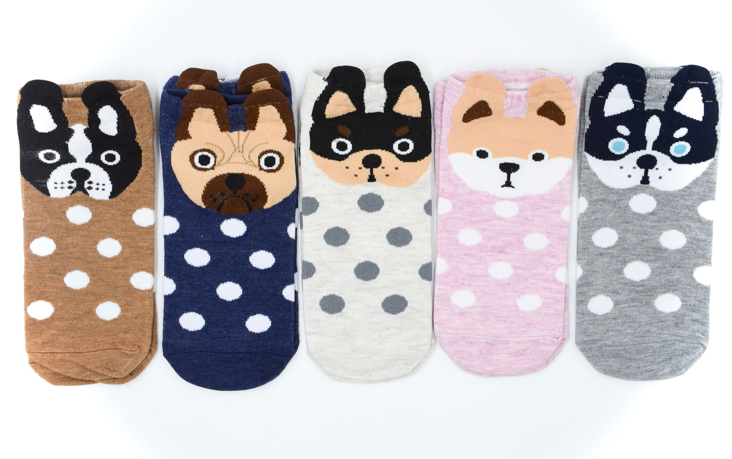 THE DOGS (SET OF 5 PAIRS)