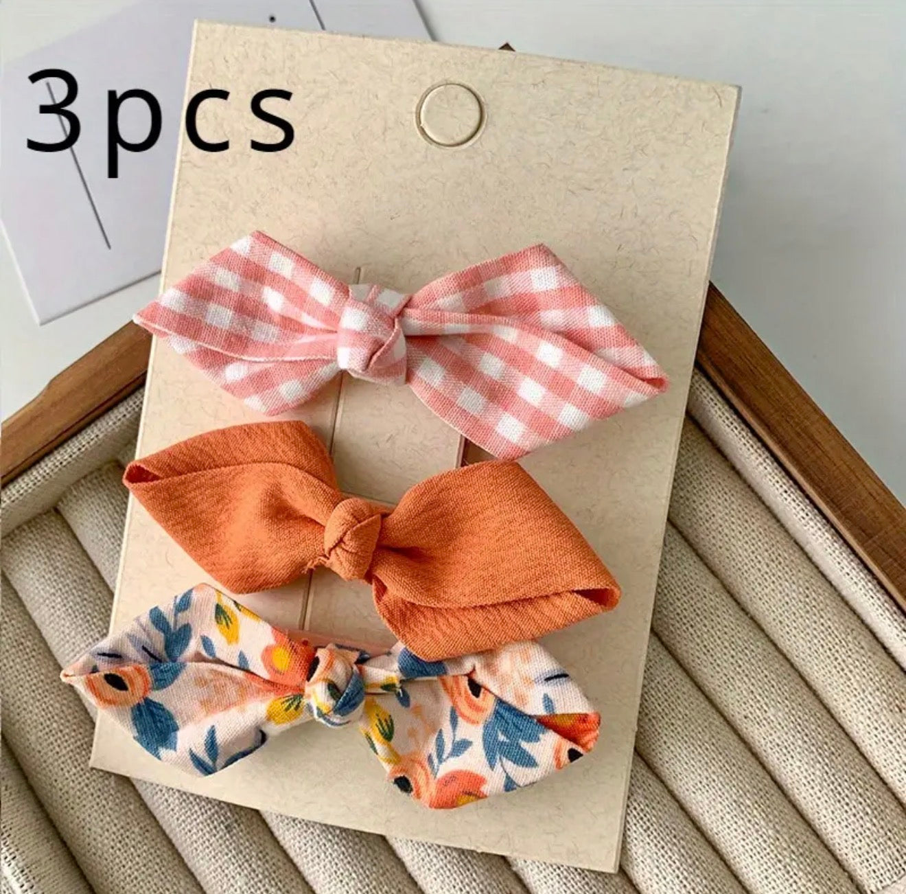 3 Pcs Floral Hair Pin