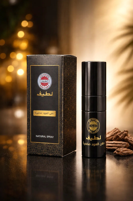 بخاخ مخمرية دهن العود للشعر من لطيف للعطور