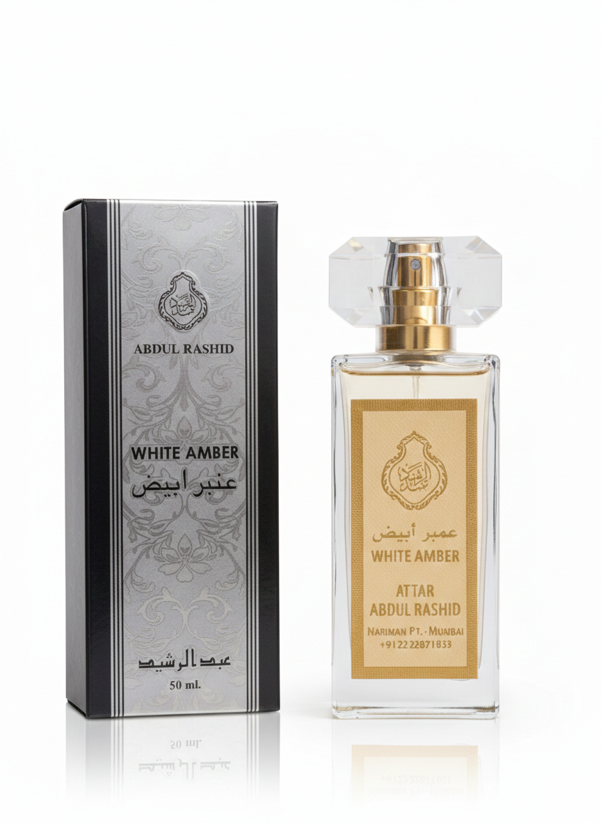White Amber Perfume From Abdul Rashid Perfumes
