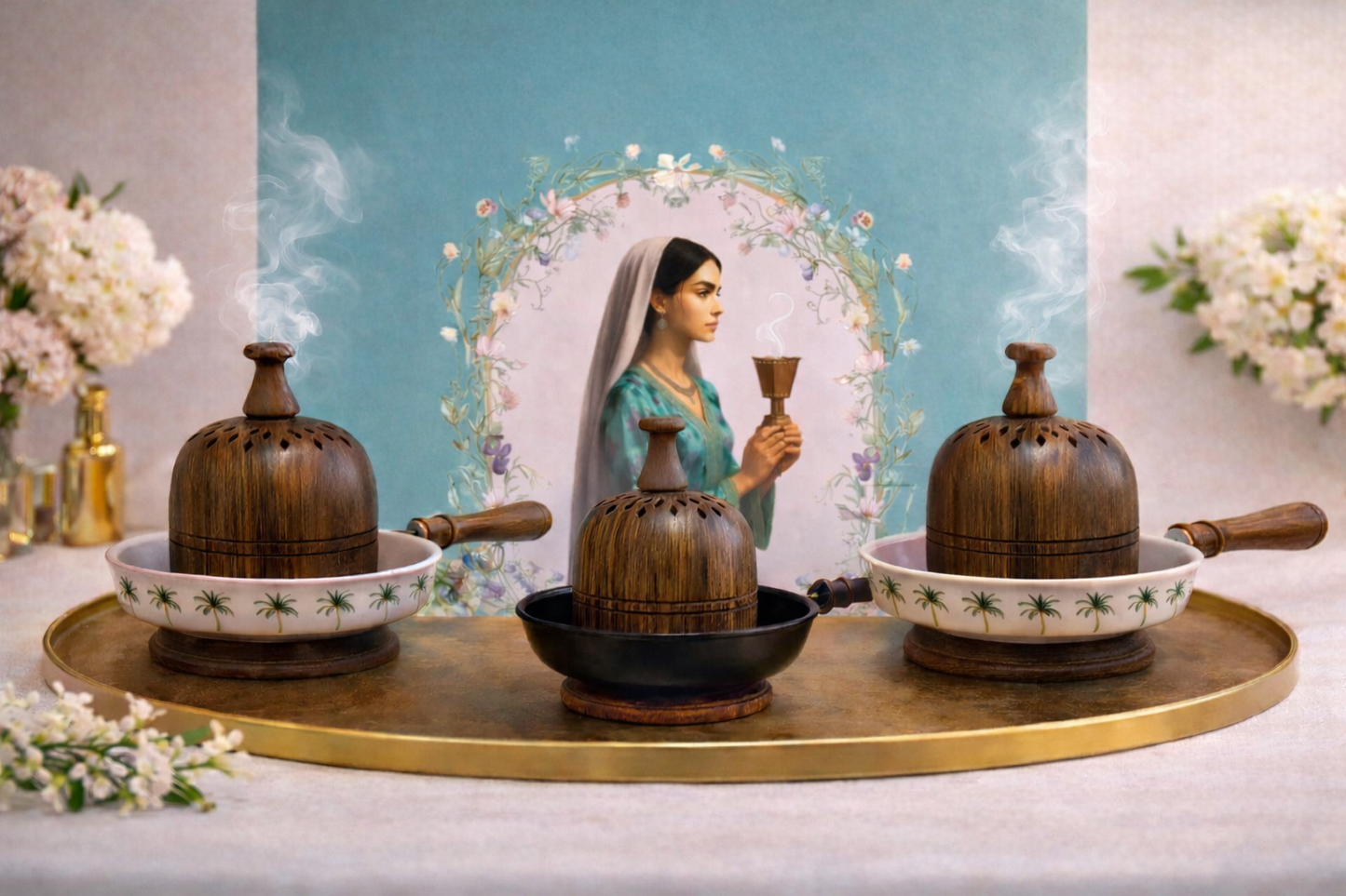 Mubkhar with Handle (LIMITED EDITION BY ASMA)