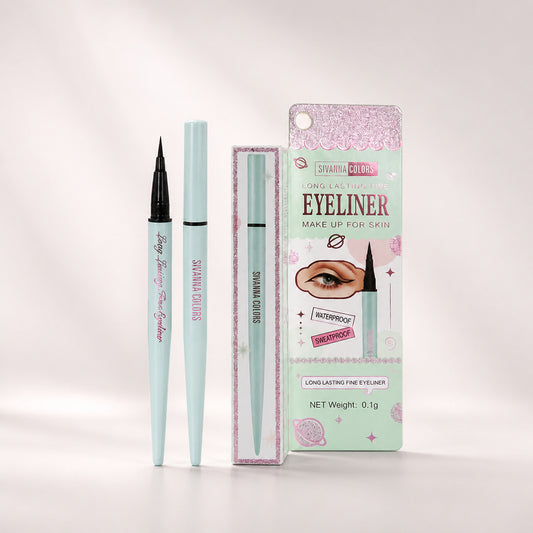 Sivanna Long Lasting Fine Eyeliner 0.8g. Black