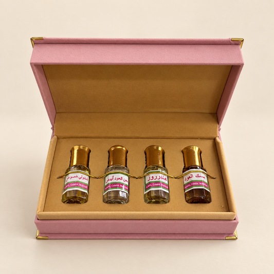 Mokhallat gift box from Ajmal Perfumes