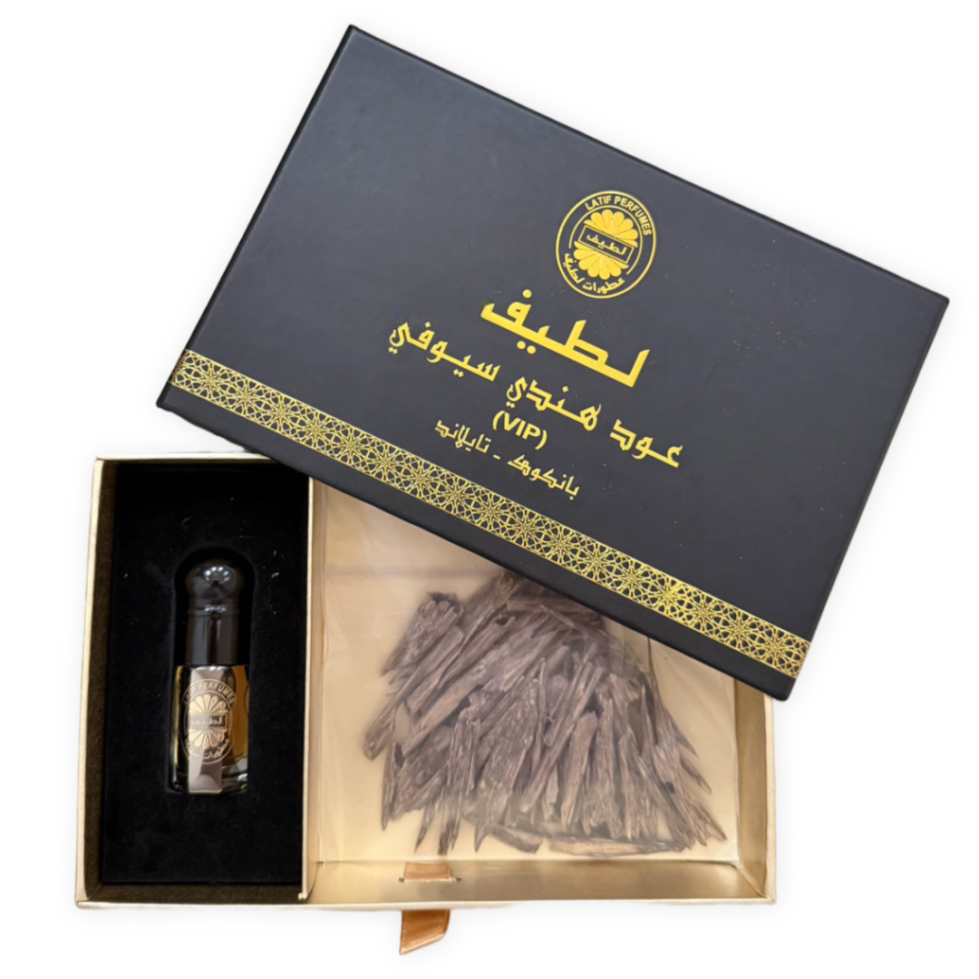 علبة عطر عود هندي من لطيف للعطور (تايلاند)