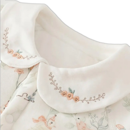 رومبير شتوي مبطن بنقشة دب