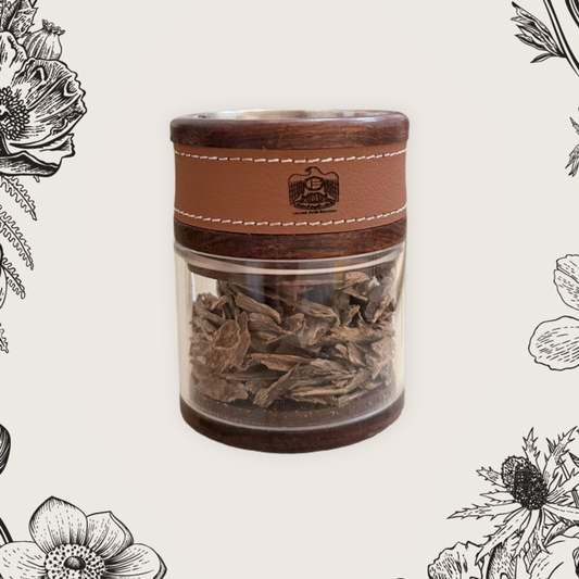 Wood Mubkhar with Daggah oud (set)