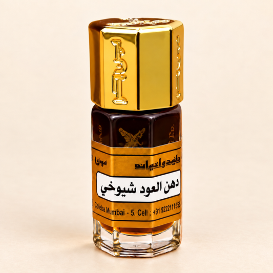 Dihn Oud Shuyukhi From Bin Harr Perfumes (1/4 Tola)