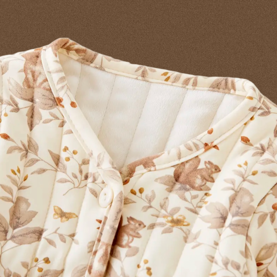 سترة مبطنة بصوف السنجاب